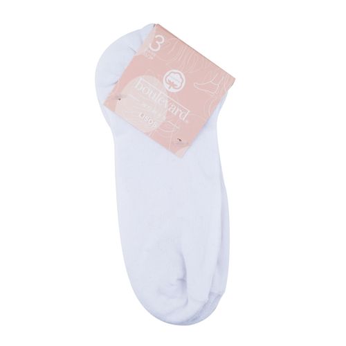 Ladies 3 Pairs Pack Casual Crew Sock 670