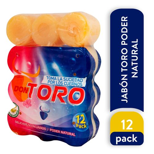 Don Toro Jabón Bandeja Natural 2880G 12U