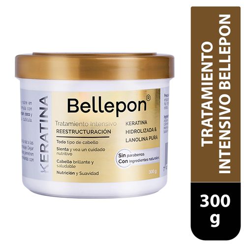 Tratamiento Bellepon Keratina - 300Gr