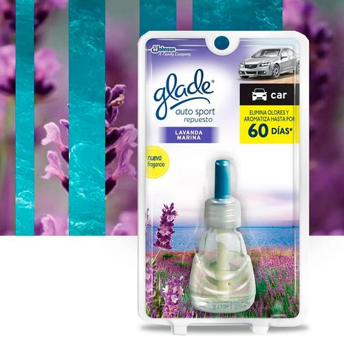 Repuesto Glade autosport aroma lavanda - 7 ml