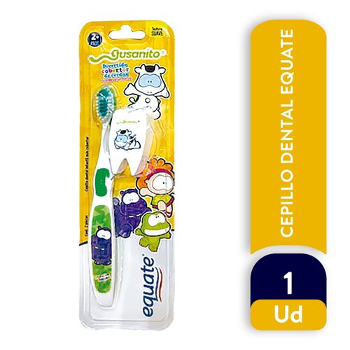 Cepillo Dent Equate Gusanito Y Cobertor - 1 unidad