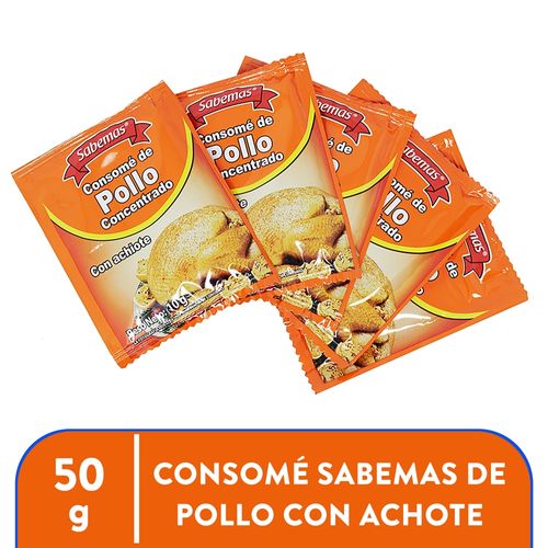 Consomé Sabemas pollo con achiote - 50 g