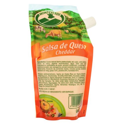 Salsa Monteverde de queso - 350 g