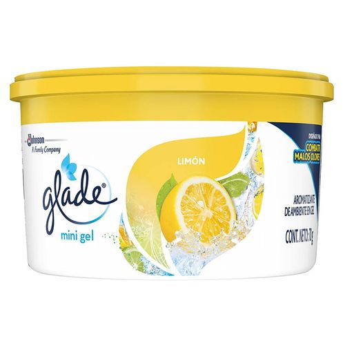 Mini Gel Limón Glade 70G