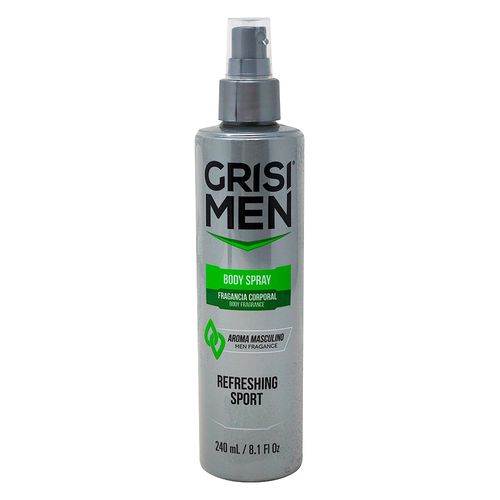 Spray De Cuerpo para Hombre Grisi Sport 240Ml