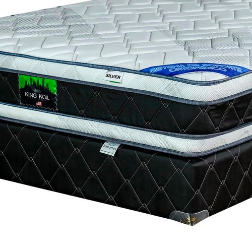 Cama King Koil Resplandor King Confort Firme