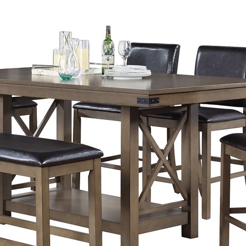 Set Mainstays de comedor con banca 6 personas