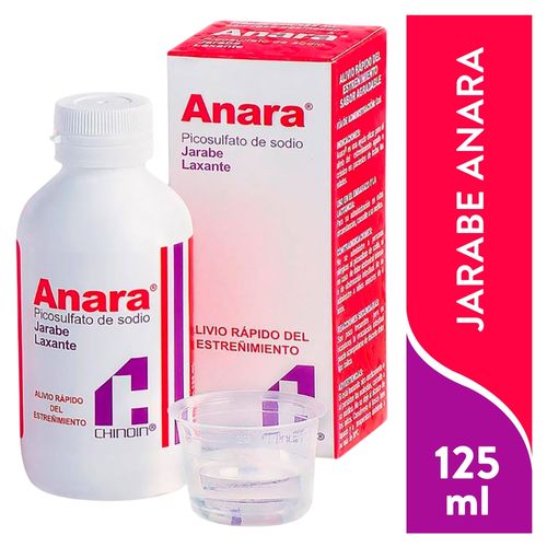 Anara Jarabe Chinoin Fco X 125 Ml/35