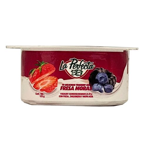 Yoghurt Fresa Mora Lp 125g