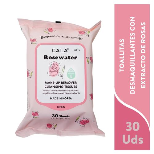 Toalla Desmaqu De Rosas Cala 30ea