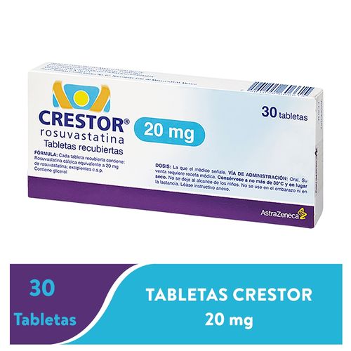 Crestor Tab 20 Mg X 30 Unidad