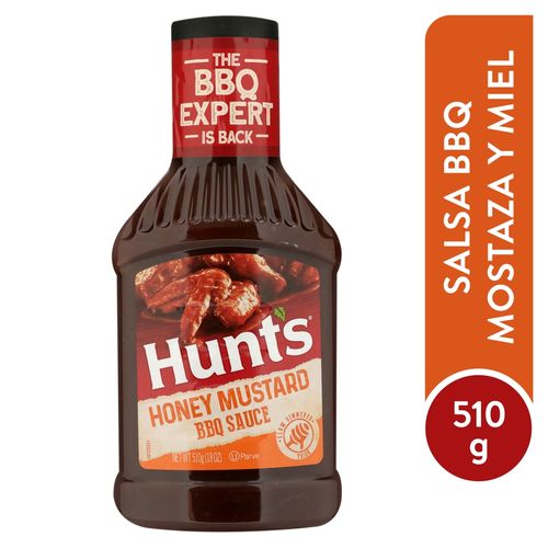 Hunts Salsa Bbq Honey Must 510 Gr