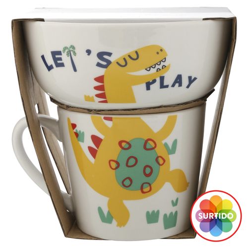 Ms Set De Taza Y Bowl Infantil