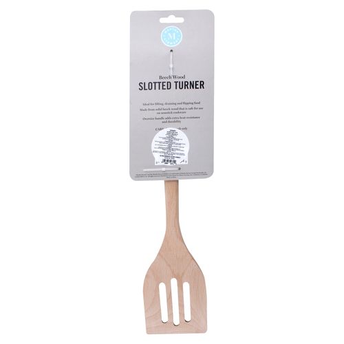 Espátula Martha Stewart ranurada de madera