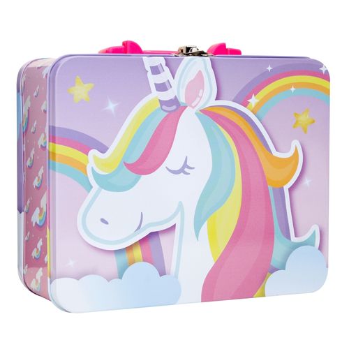 Bt Estuche Metalico Unicorns