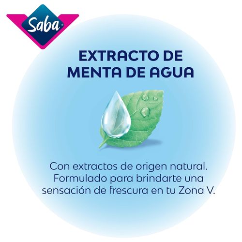 Jabón Íntimo Saba V-Fresh Menta De Agua - 200ml