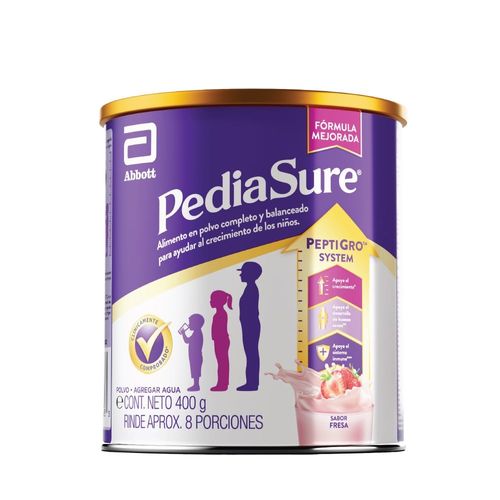 Complemento Pediasure Sabor Fresa 400 Gr
