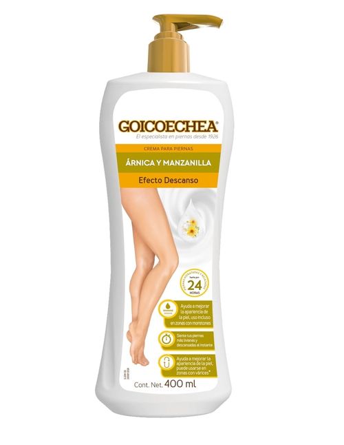 Crema Goicoechea Árnica Manzanilla Efecto Calmante - 400 ml