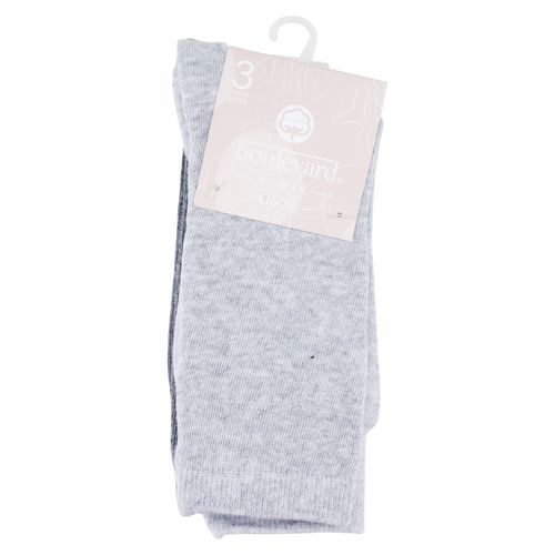Calcetas Damas 3Pk Casual Ankle Blvd 753