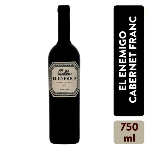 Vino Tinto Zuccardi El Enemigo Cabernet Franc 750ml