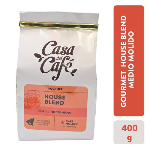 Cafe Casa Del Cafe Hb Medio Molido 400gr