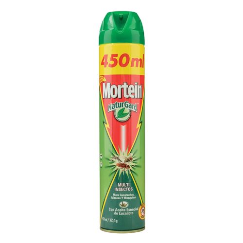 Insecticida Mortein Multi Insectos Eucalipto Aerosol - 450ml