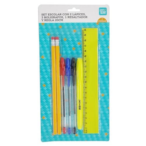 Kit escolar Pen Gear -7 pzas