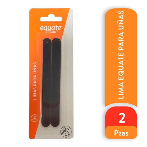 Limas Equate Para Uñas 2 Unidades