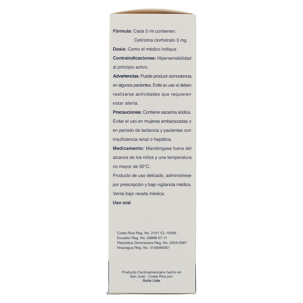 Jarabe Talerdin solución oral - 60 ml. - Walmart | Nicaragua
