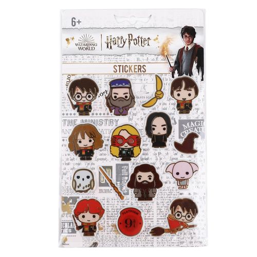 Stickers Pen + Gear harry potter - 15 Pzas