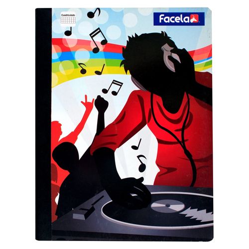 Cuaderno Facela cosido rayado