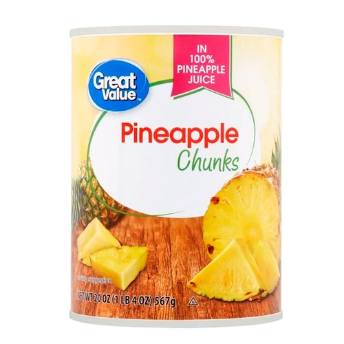 Piña Great Value Rebanadas En Lata - 567 g