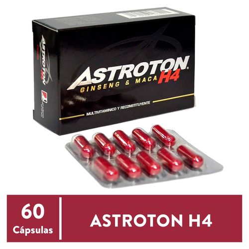 Astroton H4 Ginseng Maca 60Ea