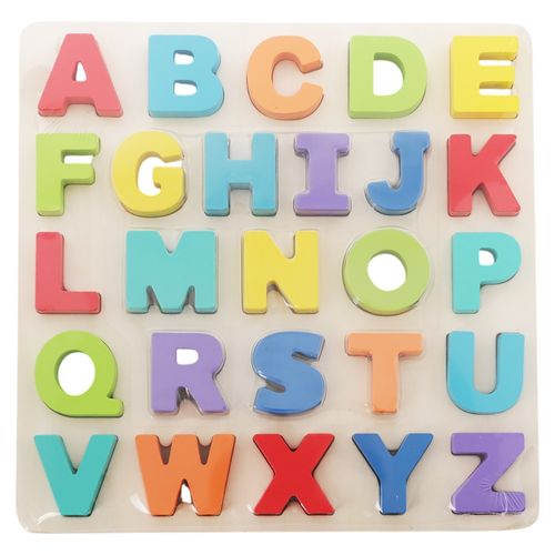 Rompecabezas Letras De Madera
