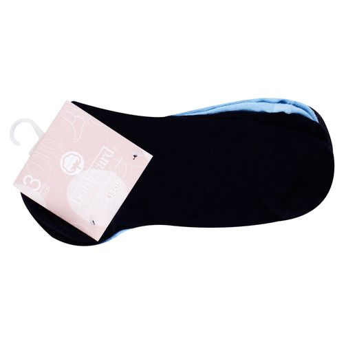 Ladies 3 Pairs Pack Casual Crew Sock 671