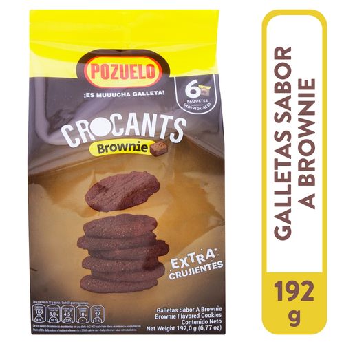 Galletas Dulces Pozuelo Pozuelo Galleta Crocants Brownie