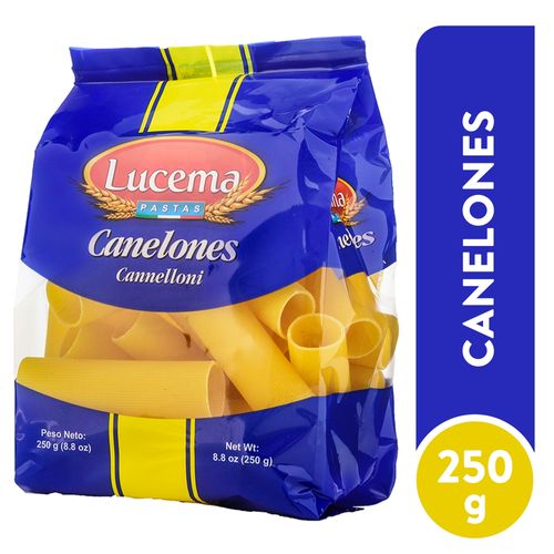Pasta Especial Lucema Caneloni Lucem 300g