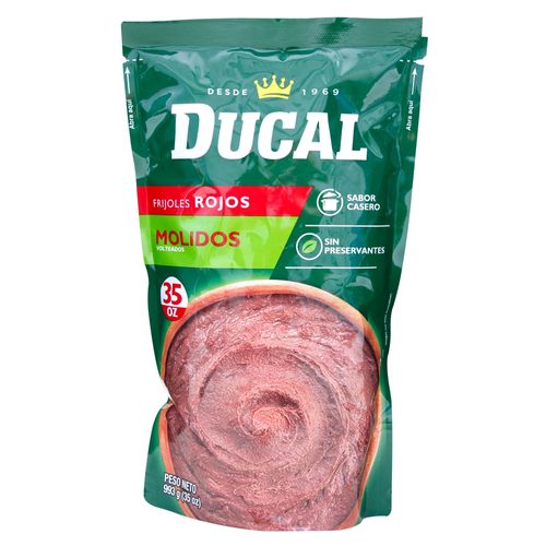 Frijol Ducal rojo molido doypack - 993 g