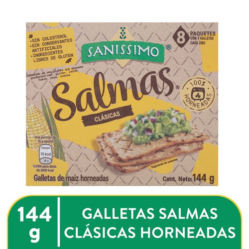 Tostaditas Sanissimo maíz - 144 g