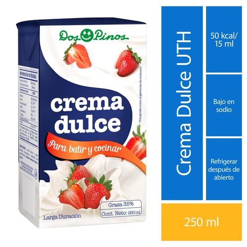 Crema Dulce Dos Pinos - 250 ml