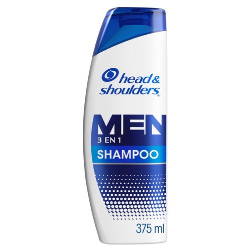 Shampoo Head & Shoulders 3en1 para Hombres 375ml