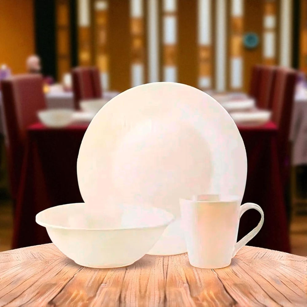 Comprar Vajilla De 12Pc Porcelana Blanca Mainsta Walmart Nicaragua  Walmart Comprá Online Entrega a Domicilio Rápida y Segura