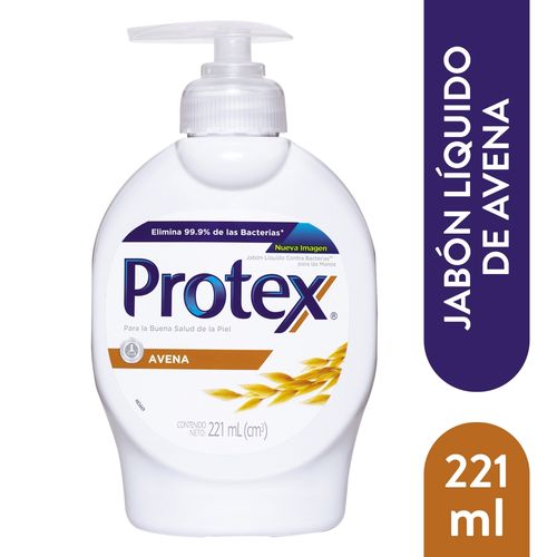 Jabón Liquido Antibacterial Protex Avena+Prebiótico - 221ml