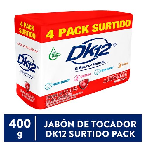 Jabón DK12 tocador surtido - 400 g