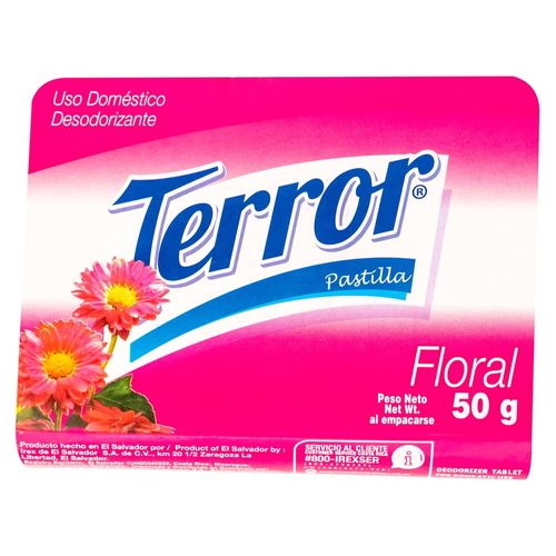 Pastilla desodorante Terror floral - 50 g