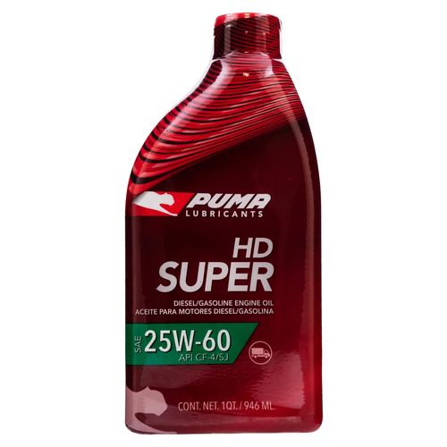 Aceite Puma mineral 25w60 - 946 ml