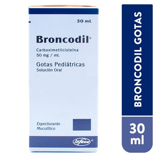 Gotas Broncodil 50 Mg - 30ml