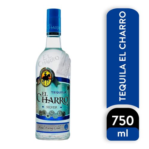 Tequila El Charro Silver - 750 ml