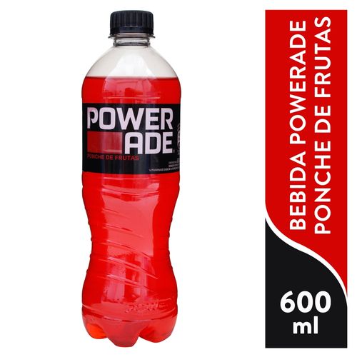 Bebida Powerade sabor ponche de frutas - 600 ml