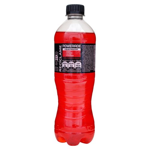 Bebida Powerade sabor ponche de frutas - 600 ml